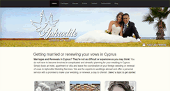 Desktop Screenshot of marriageincyprus.com