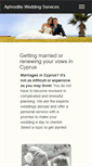 Mobile Screenshot of marriageincyprus.com